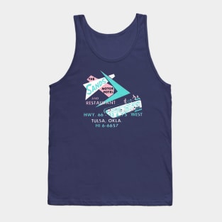 1950s Sands Motor Hotel on Route 66 Tank Top